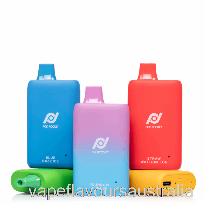 Vape Nicotine Australia Pod Pocket 7500 Disposable Jewel Tobacco